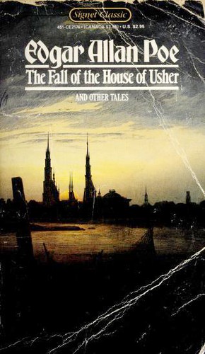 Edgar Allan Poe short story collection featuring The Tell-Tale Heart book cover
