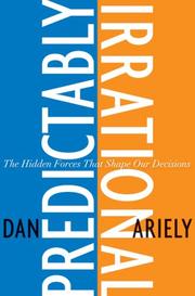 Predictably Irrational by Dan Ariely book cover