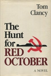 The Hunt for Red October by Tom Clancy book cover