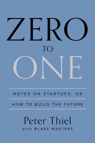 “Zero to One” book cover