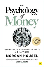 The Psychology of Money by Morgan Housel book cover