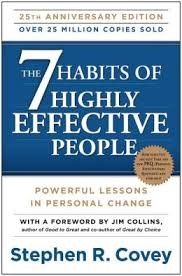 The 7 Habits of Highly Effective People: Powerful Lessons in Personal Change by Stephen R. Covey book cover