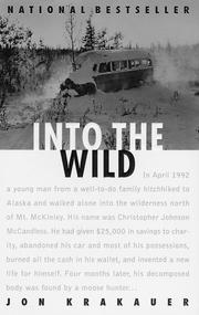 Into the Wild by Jon Krakauer book cover