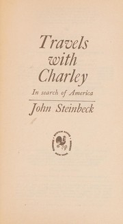 Travels with Charley by John Steinbeck book cover