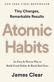 Atomic Habits by James Clear book cover