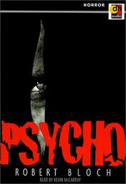 Psycho by Robert Bloch book cover