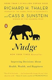 Nudge by Richard Thaler Cass Sunstein book cover