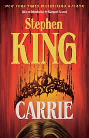 Carrie by Stephen King book cover