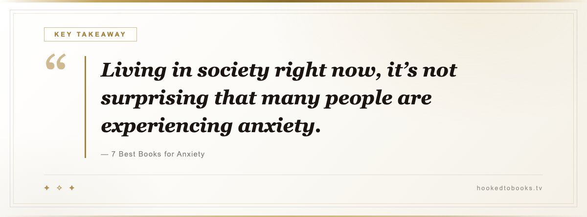 Key takeaway from Best Books for Anxiety, Evidence-Based Picks: “Burns, a psychologist trained under Aaron Beck (the psychiatrist who developed cognitive behavioral therapy), wrote the book that's introduced more general readers to CBT techniques than almost any other.”