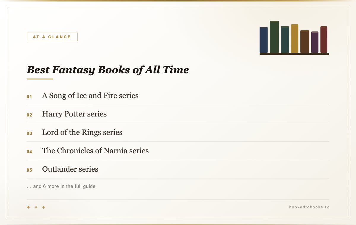 At a glance: top picks from Best Fantasy Books of All Time, by Mood
