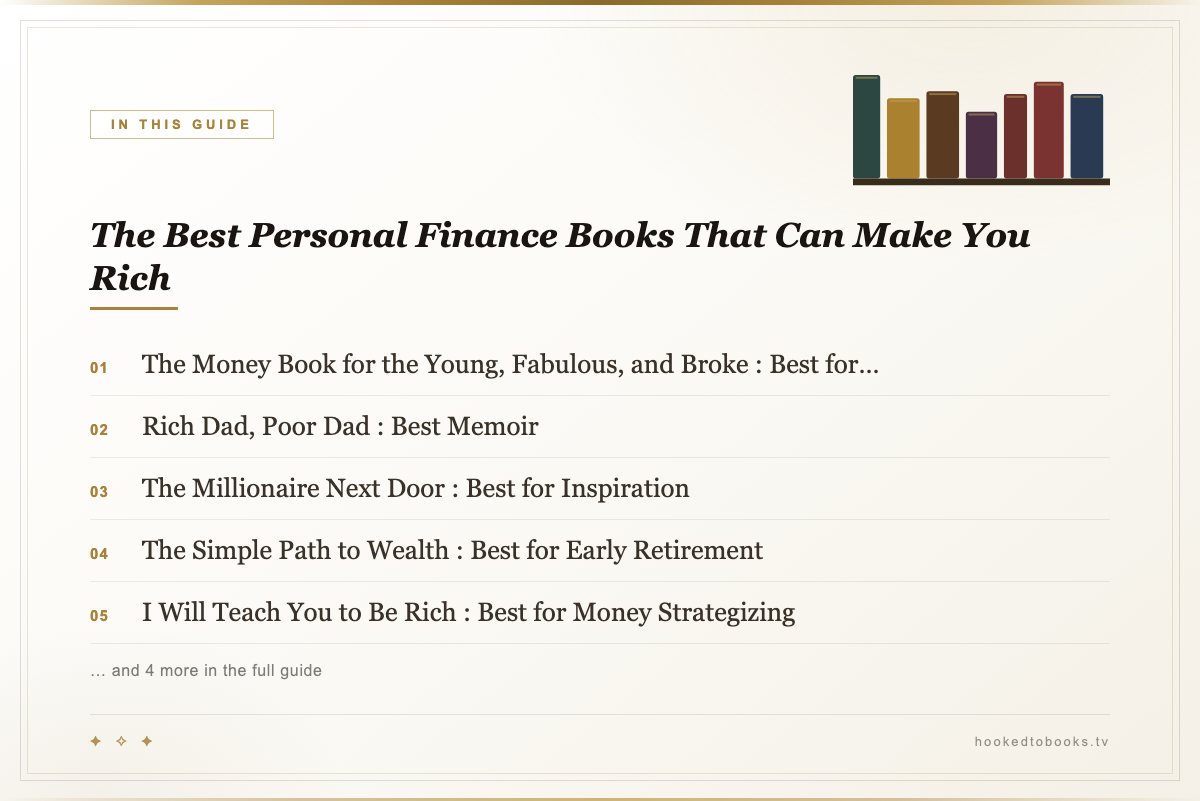 At a glance: top picks from Best Personal Finance Books