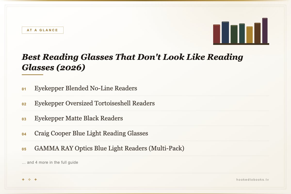At a glance: top picks from Best Reading Glasses That Don't Look Like Reading Glasses (2026)