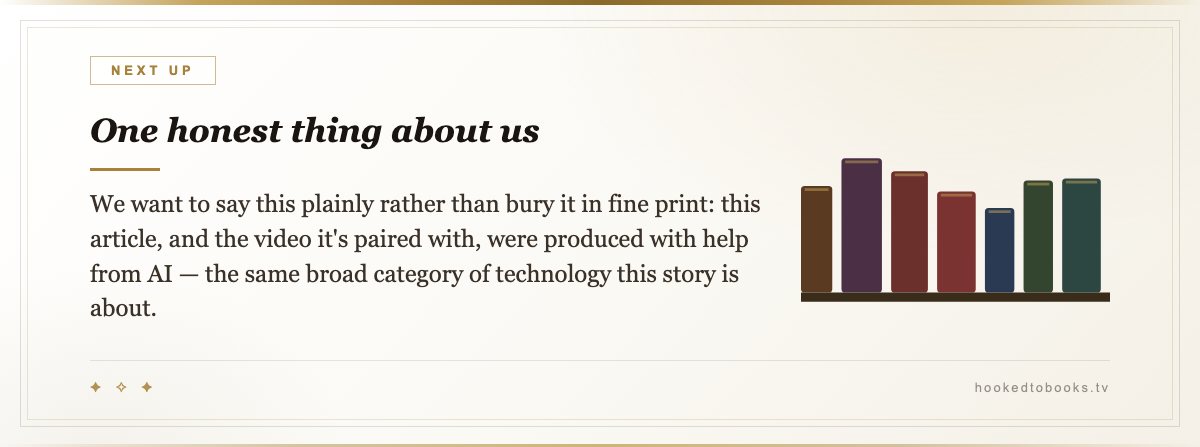 One honest thing about us — We want to say this plainly rather than bury it in fine print: this article, and the video it's paired with, were produced with help from AI — the same broad category of technology this story is about.