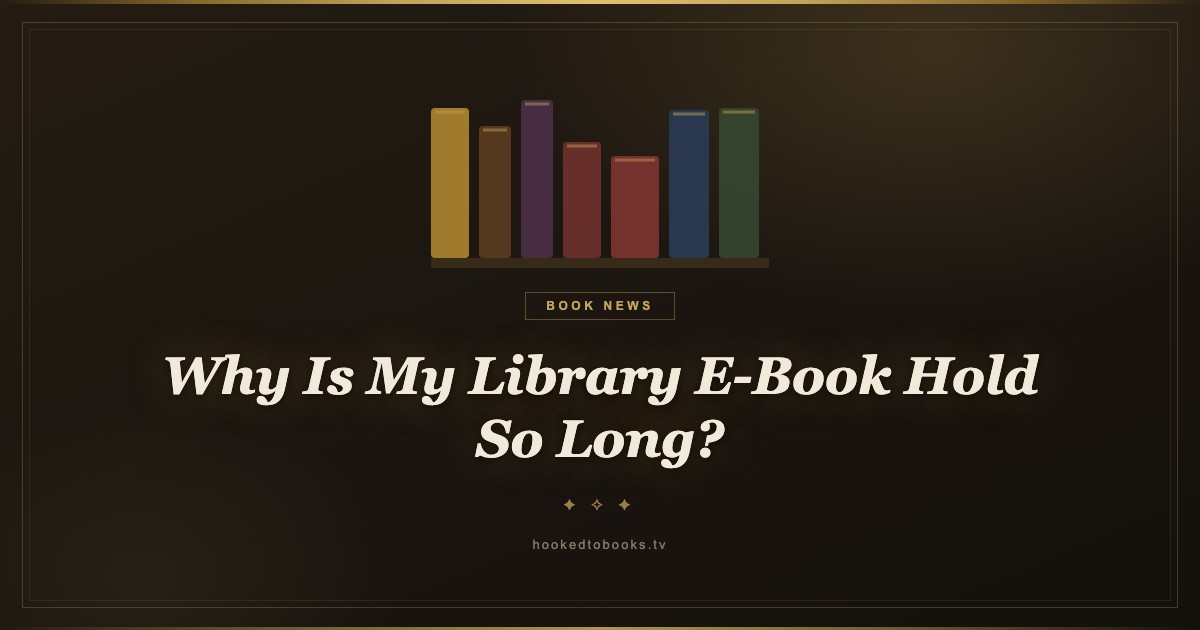 Why Is My Library E-Book Hold So Long?